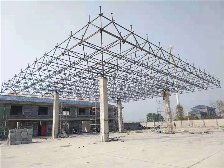 泰州加油站网架